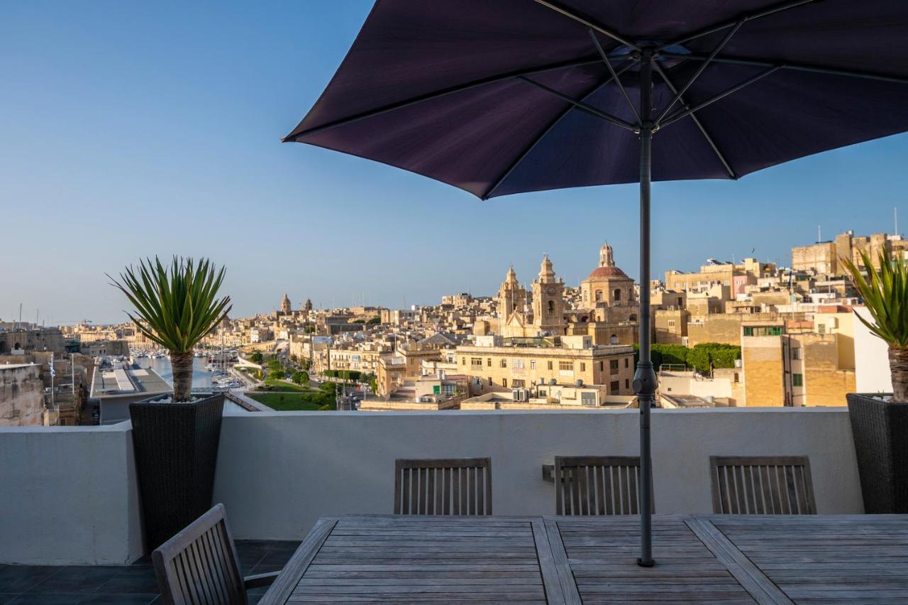 Penthouse Retreat Apartment Cospicua Luaran gambar