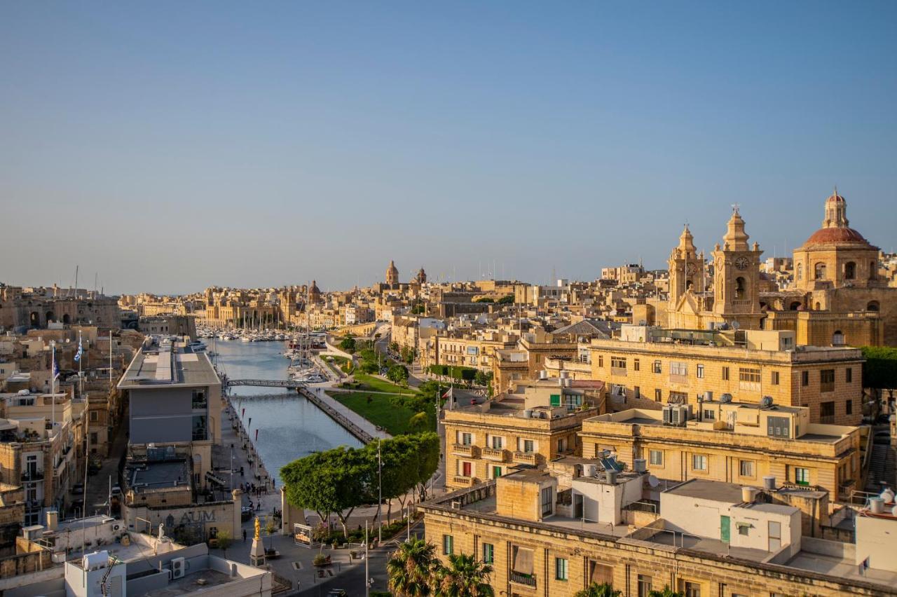 Penthouse Retreat Apartment Cospicua Luaran gambar